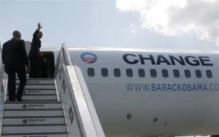 Obama Lives Large on Decadent Jet
