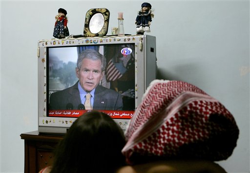 Bush Calls for Mideast Peace Conference