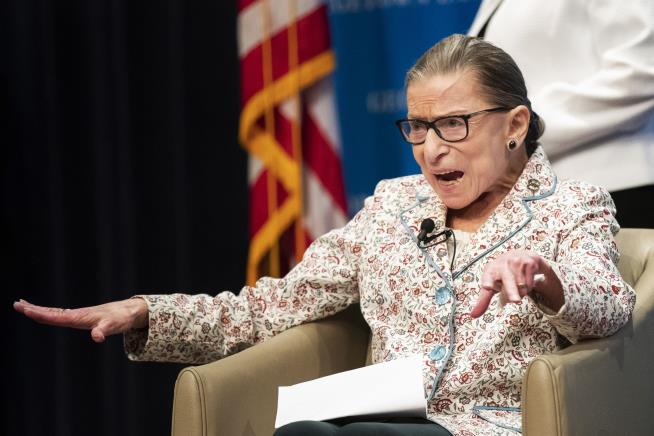 9 Justices Are Enough, Ginsburg Says