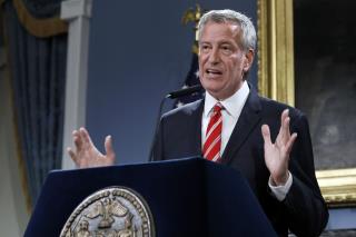 De Blasio Spent 7 Hours at City Hall in a Month: Report