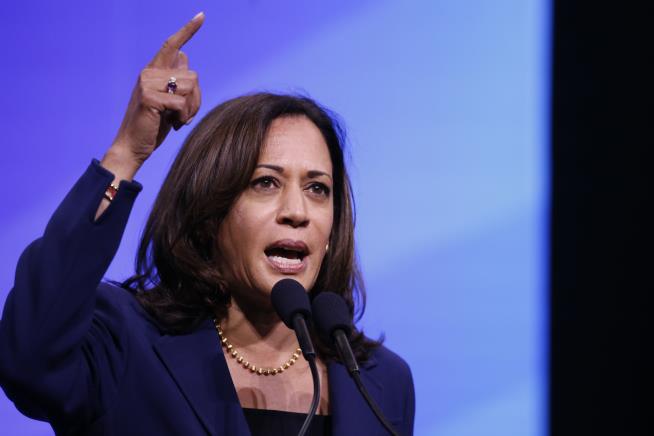 Harris Says She Didn't Catch 'Incredibly Offensive' Comment