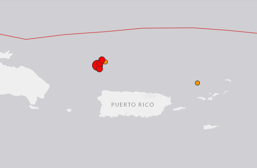 6.0 Quake Hits Puerto Rico