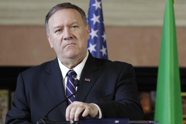 Accused of Intimidation, Pompeo Makes an Admission