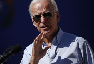 Joe Biden Isn't the Frontrunner in Fundraising