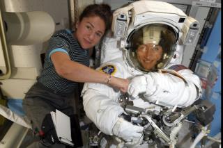 US Astronauts Plan Historic Spacewalk Friday