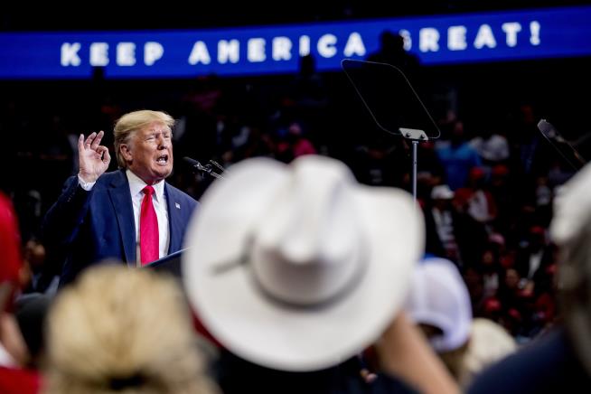 Trump Bashes 'Crazy' Democrats at Dallas Rally