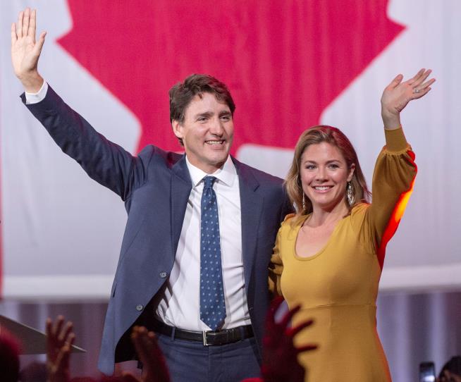 Trudeau Projected to Win Minority Government