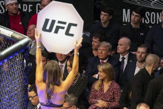 UFC Gets a Fan-in-Chief