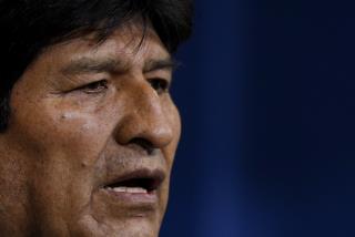 Bolivia's President Has Resigned