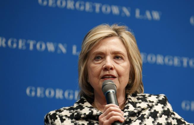 Clinton Says She Is Under 'Enormous Pressure' to Run