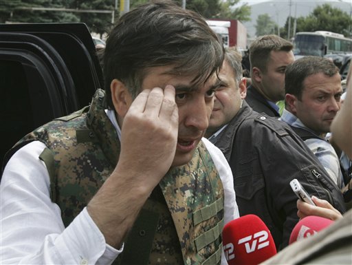 Saakashvili: West Must Stop Russia Brutality