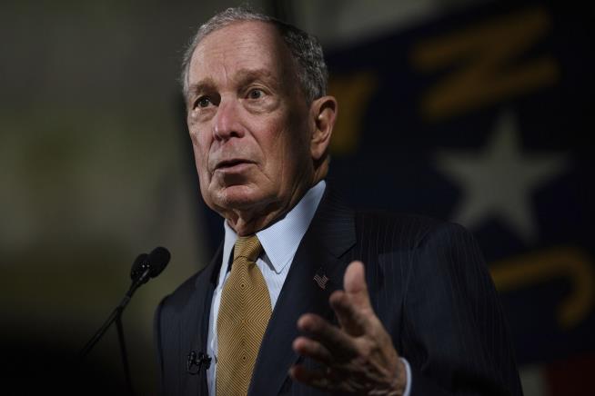Bloomberg Just Dropped About $10M to Send One Message