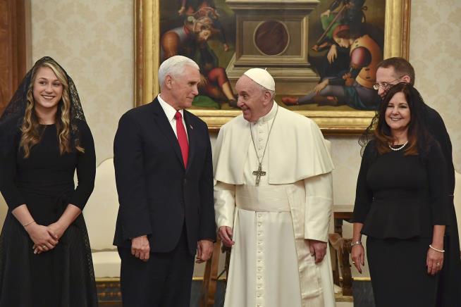 Mike Pence to Pope: 'You Made Me a Hero'