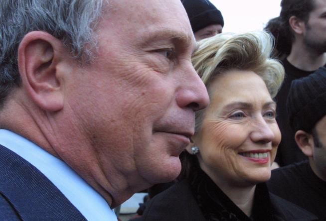 Drudge: Bloomberg Considering Hillary for VP