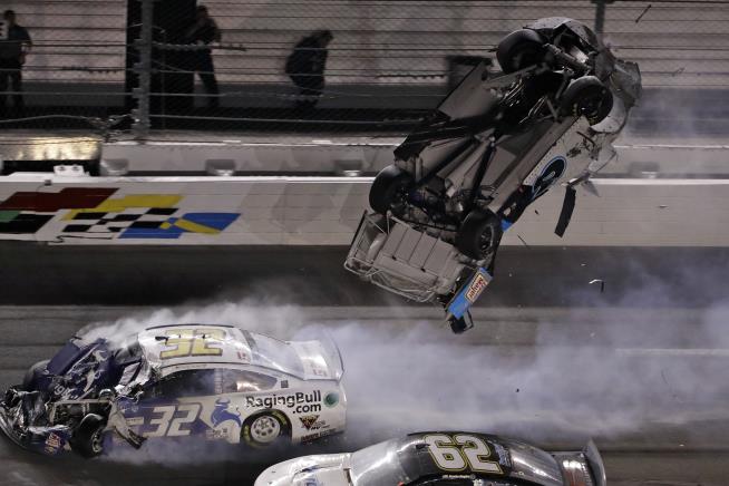 NASCAR Driver's Survival in Fiery Crash Is No Accident