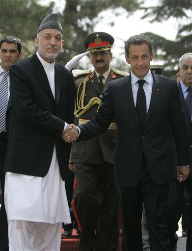 Sarkozy Renews Afghan Support