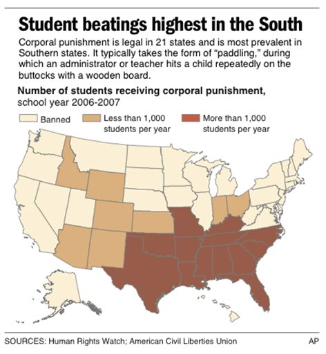200K US Students Spanked Last School Year: Report