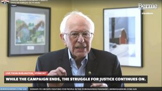 Bernie Sanders Explains His Exit