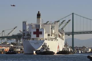 No One Should Be Getting the Virus on Navy Hospital Ship, but They Are