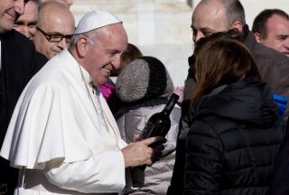 Scotch Whisky Is 'the Real Holy Water,' Pope Jokes