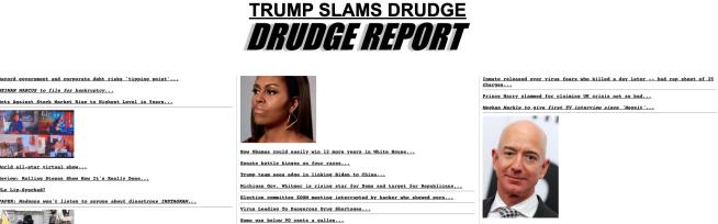 Drudge Has Words for Trump