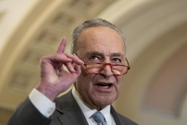 Schumer Takes Dig at Trump With Move on Stimulus Checks