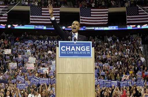 Time to Change the Slogan, Obama