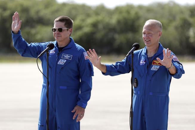 Astronauts Arrive for Historic NASA Launch
