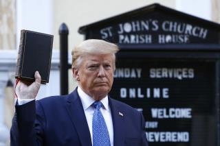 White House Likens Trump's Church Moment to Churchill