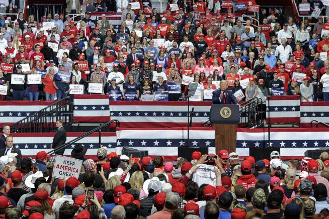 Campaign Says Ticket Demand for Trump Rally Is a Record