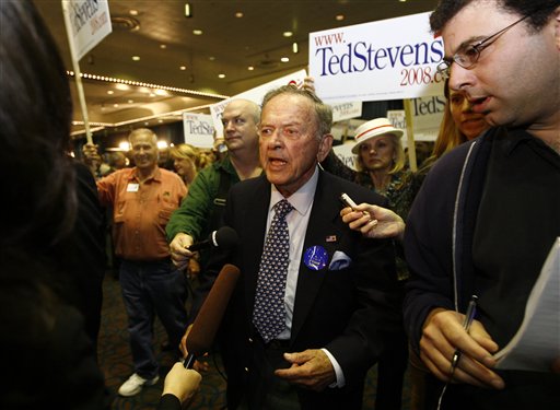 Indictments Be Damned, Stevens Wins Alaska Primary