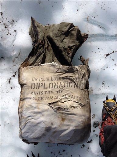 Glacier Yields Newspapers From 1966 Plane Crash