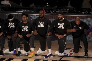 As NBA Resumes. Every Player Takes a Knee