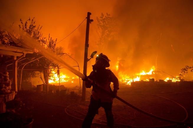 Lightning Sparks New Wildfires Across California