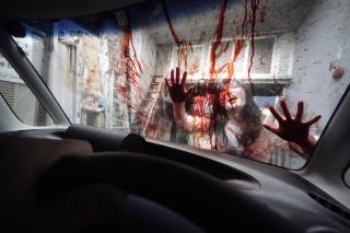 Sign of the Times: a Drive-Thru Haunted House