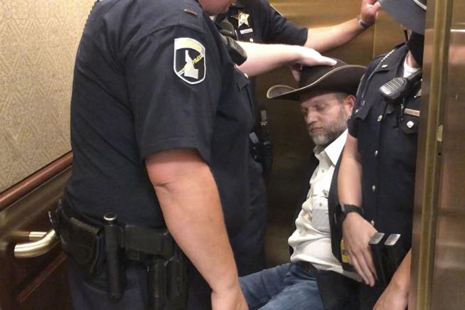 Ammon Bundy Wouldn't Leave State Capitol. Cops Got Creative