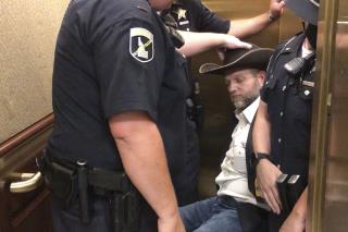 Ammon Bundy Wouldn't Leave State Capitol. Cops Got Creative