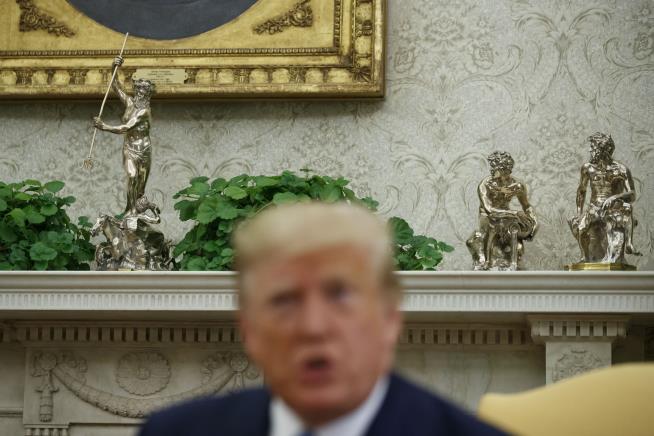 Trump Took Oval Office Art From Diplomat's House