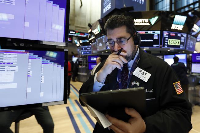 Wall Street Begins Week in a Foul Mood