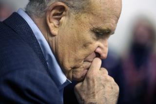 Giuliani Gives Alleged Hunter Biden Files to Cops