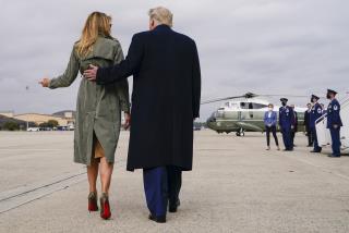 First Lady Slams Biden, Media in First Solo Campaign Stop