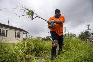 Rare Hurricane Hits Louisiana
