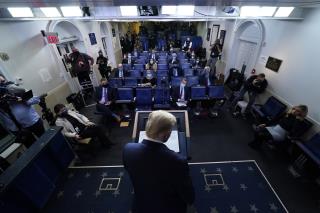 Networks Cut Away From Trump's White House Address
