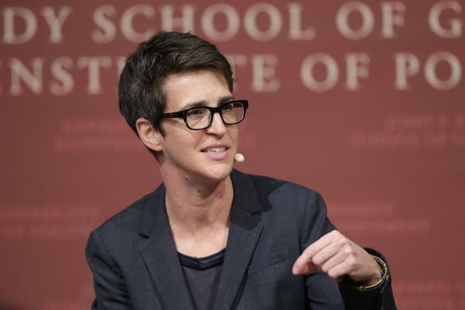 Maddow: COVID Nearly Killed 'Center of My Universe'