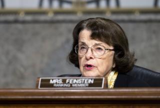 After Infamous Hug, Feinstein Is Making a Change