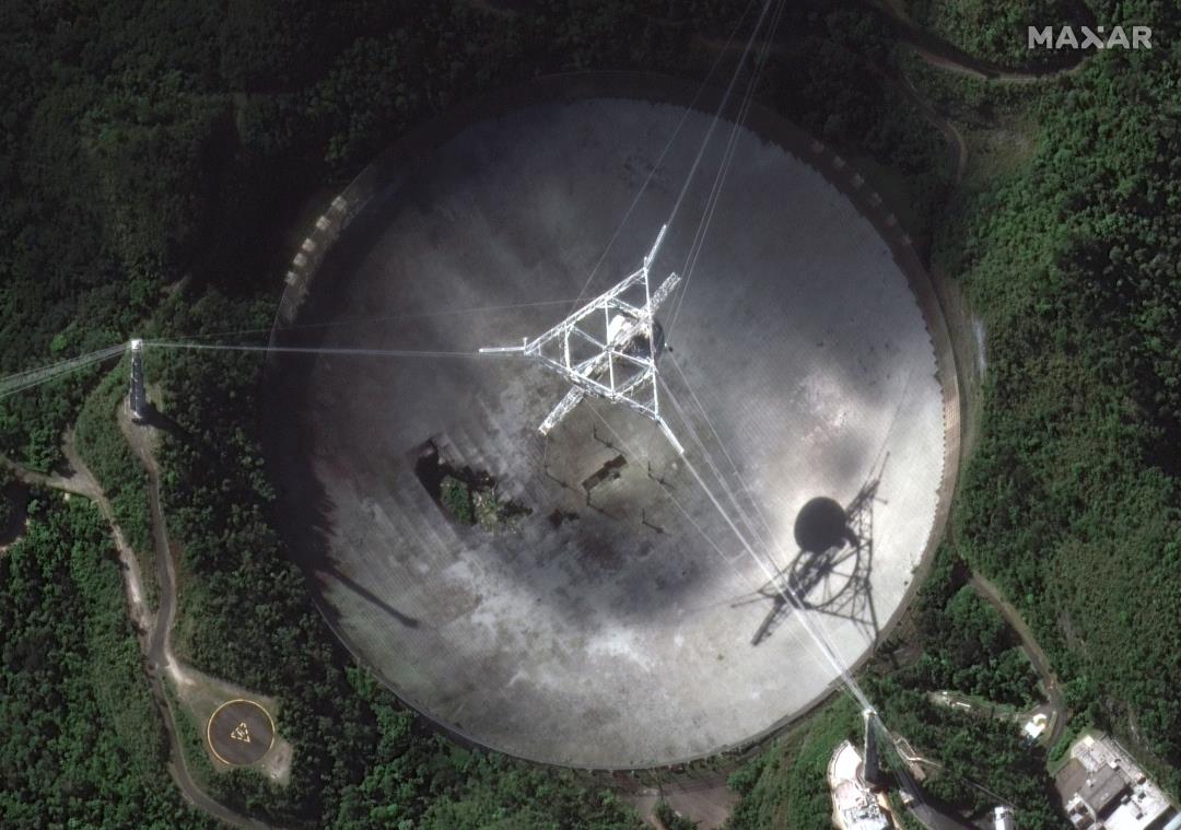 Petition Emerges to Save Radio Telescope at Arecibo Observatory in Puerto Rico - Newser