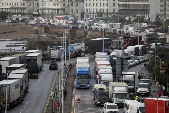 France Relaxes Ban on Trucks From Britain