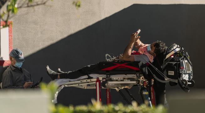 Patient Surge Has Hospitals in LA County Short of Oxygen