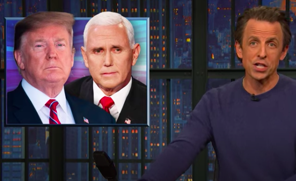 Mike Pence's Big Day Gets Late-Night Preview