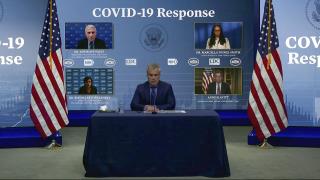 Biden Team Gave First COVID Briefing Via Zoom